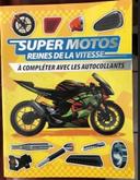 Livre album autocollants moto bon état