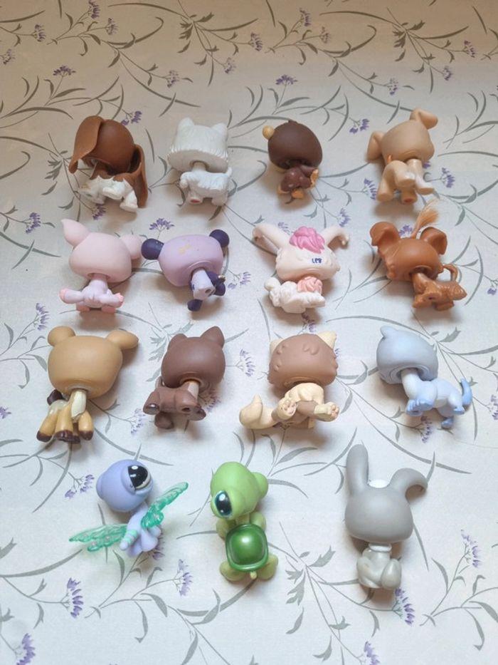 Lot 15 figurines animaux petshop / style petshop - photo numéro 8