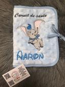 Protège carnet de santé personnalisé dumbo