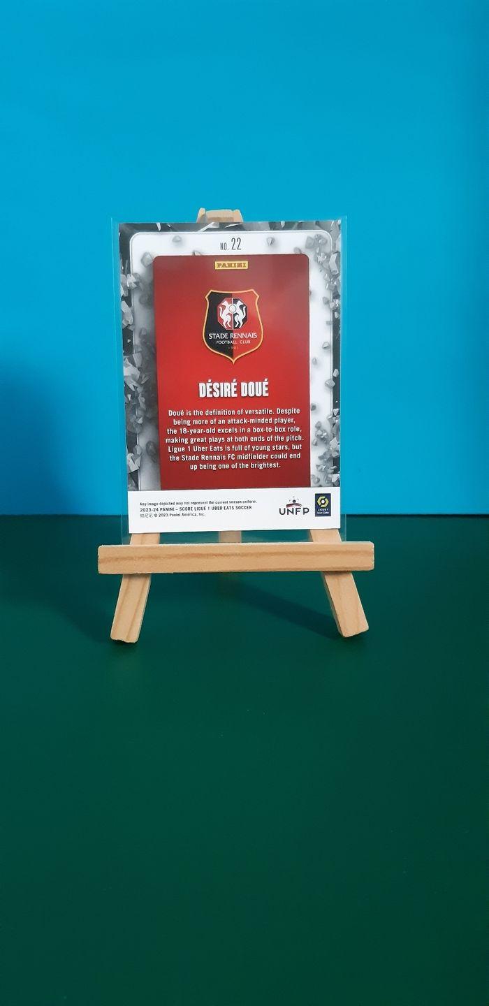 Carte de foot Panini Désiré Doué Rennes - photo numéro 2