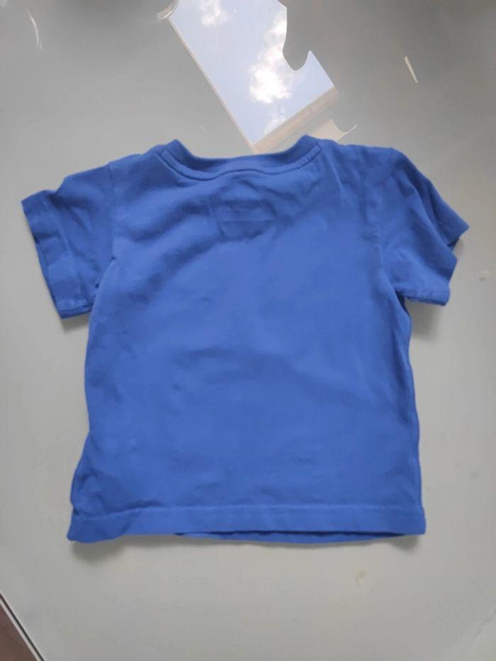 T-shirt Adidas enfant bleu - photo numéro 4