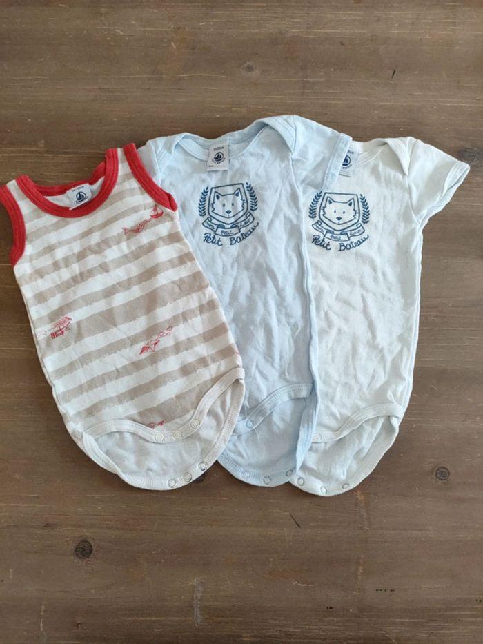 Lot bodies Petit bateau