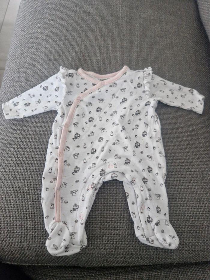 Lot de 5 pyjamas en coton Orchestra taille naissance 50cm - photo numéro 9