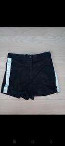 Short 34 jennyfer noir et blanc