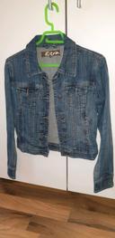 Veste courte en jean Perfecto