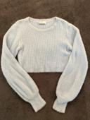 Pull bleu pastel Bershka