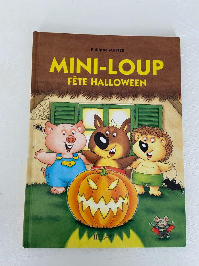 Livre mini loup fête Halloween - photo numéro 1