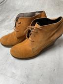 Bottines basse daim