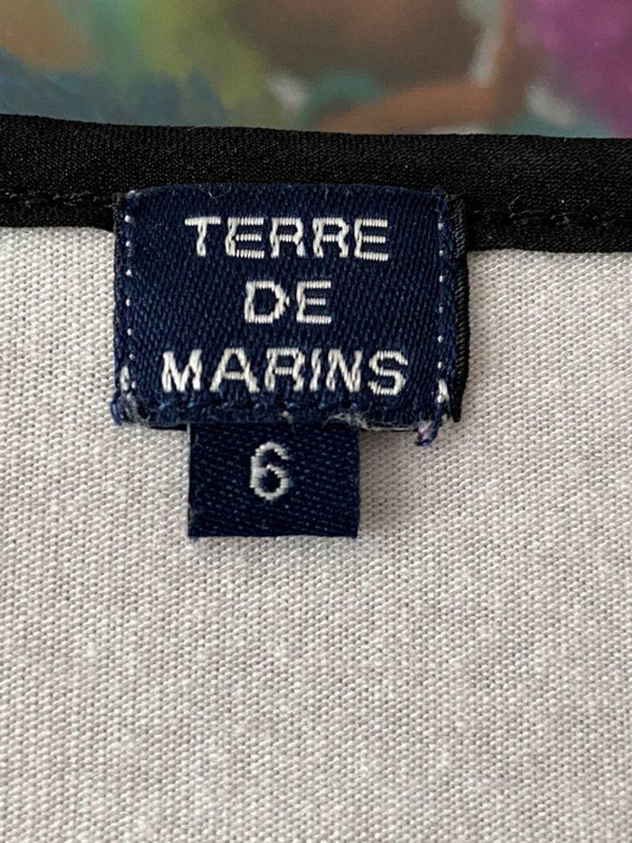 T-shirt blanc Terre de Marins taille 6 - photo numéro 3