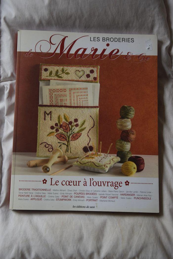 Les broderies de Marie et Cie - le coeur à l'ouvrage - photo numéro 1