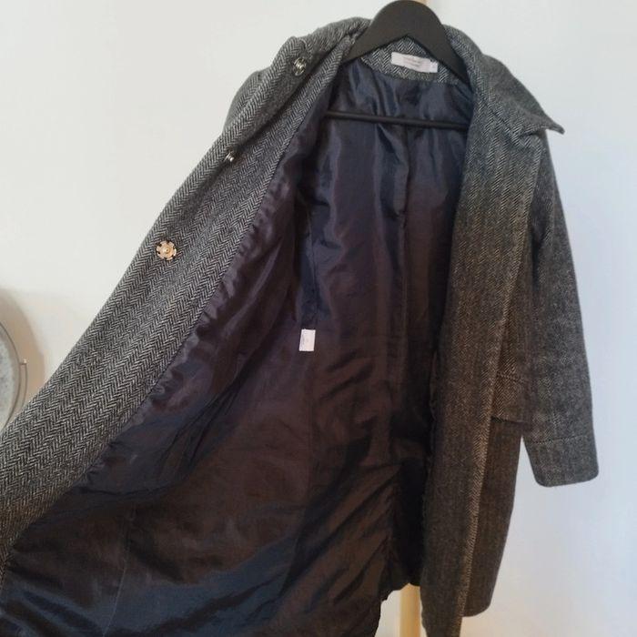 Comptoir Des Cotonniers Manteau long en laine Gris anthracite - photo numéro 9