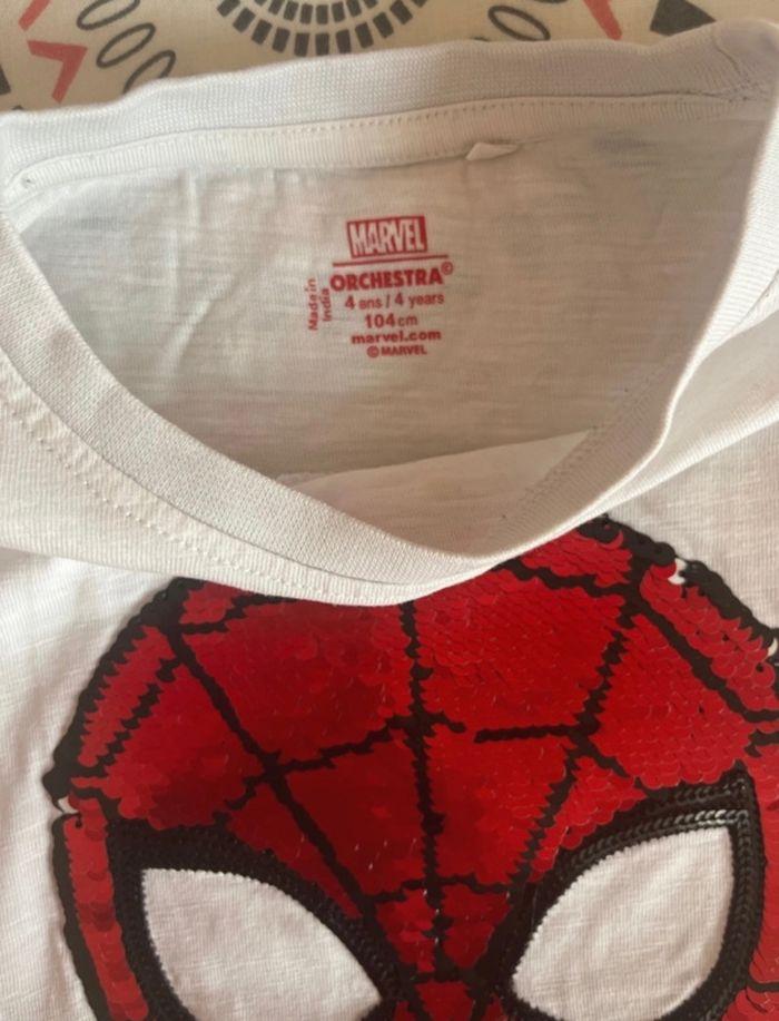 T-shirt manches longues spider man - photo numéro 2