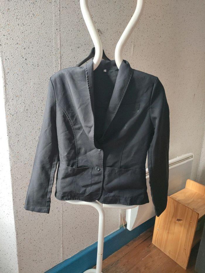 Blazer noir taille S femme - photo numéro 1