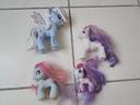 Lot de 4 poney