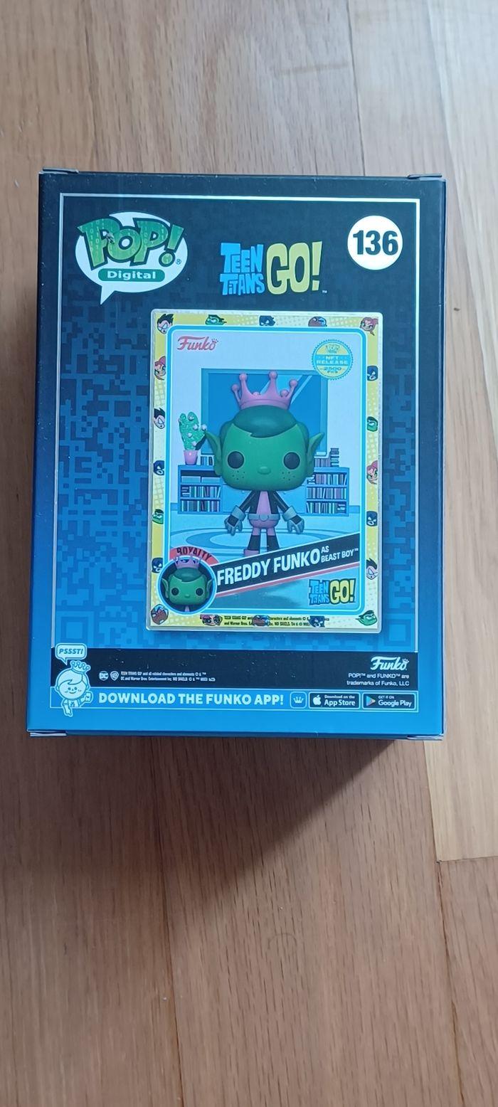 Funko pop nft freddy as beast boy - photo numéro 3