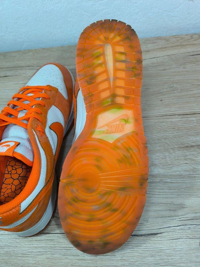 Dunk low cracked orange pointure 42,5 comme neuves - photo numéro 9