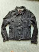 Veste en jean bleu foncé T. M