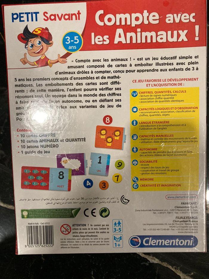 Clementoni Compte avec les Animaux - photo numéro 2