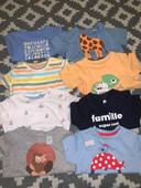 lot tshirts bébé garçon