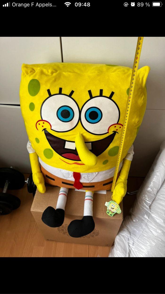 Peluche géante Bob l’éponge SpongeBob Squarepants Officielle - photo numéro 5