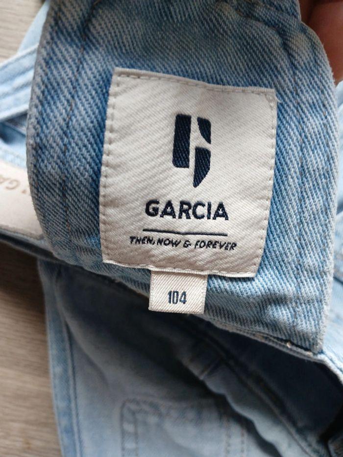 Salopette en jeans fille Garcia taille 104 - photo numéro 5