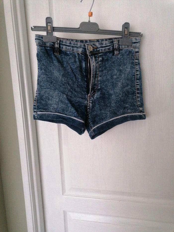 Short en jean stretch - photo numéro 1