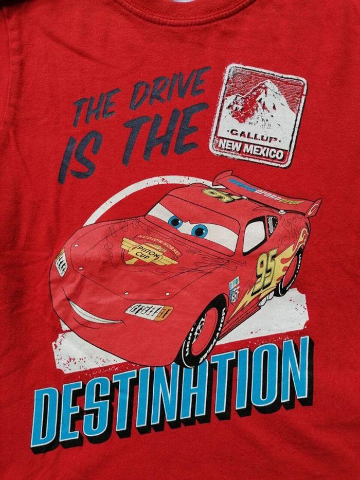 Lot 2 t-shirt rouge, Cars, 3ans - photo numéro 3