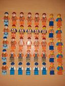 Lot de figurines Lego ouvriers