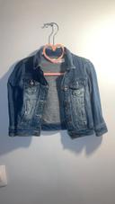 Veste en jeans fille