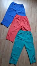 3 pantalons 3/4 pour femme/ 3/4 broeken vrouw