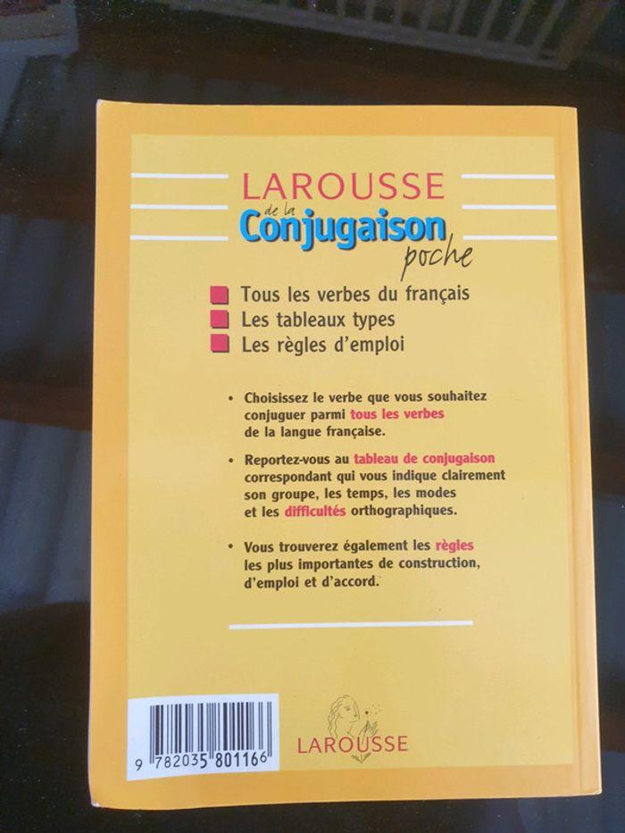 Livre larousse de la conjugaison - photo numéro 2