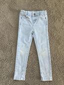 Jean skinny bleu clair 3 ans