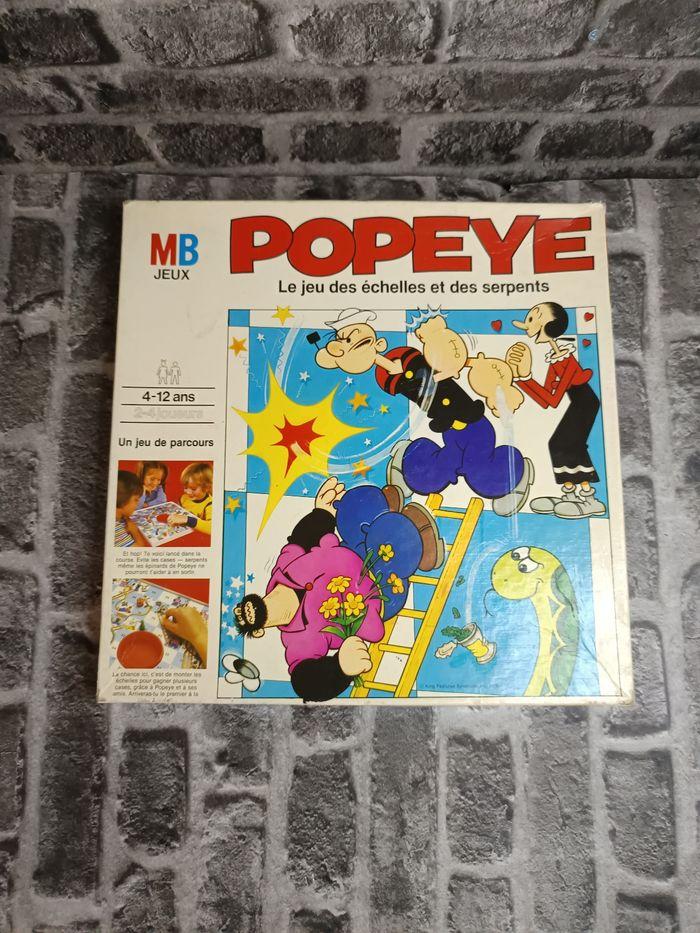 Popeye Le Jeu des échelles et des serpents MB - photo numéro 1