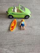 Voiture et surfeur playmobil