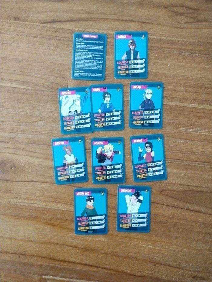 Lot 10 cartes Boruto - photo numéro 1