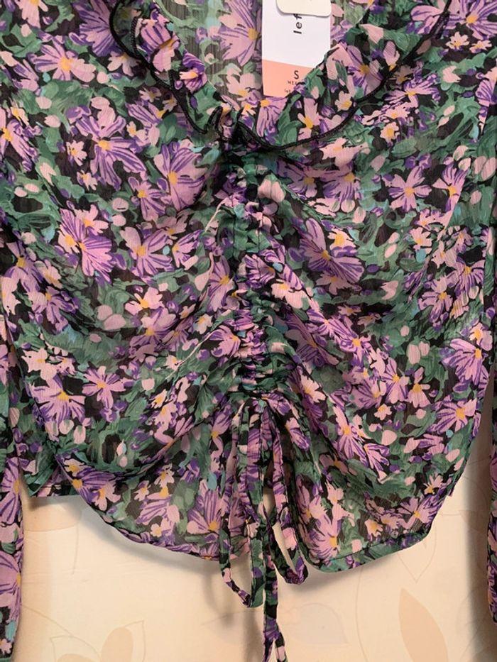 Blouse Vénus mauve - photo numéro 5