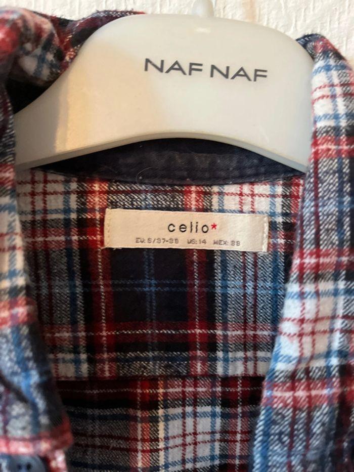 Chemise à carreaux Celio - photo numéro 3