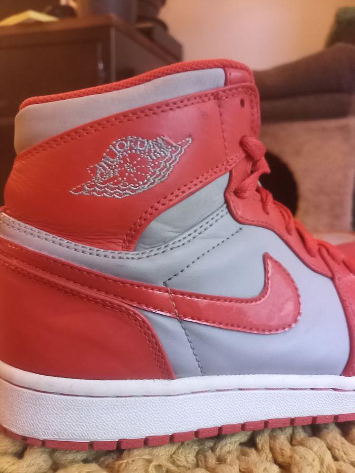 Nike Air Jordan 1 Mid Cherrywood red - photo numéro 4