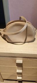 Sac bandoulière beige