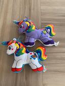 Lot de 3 peluches licorne 🦄