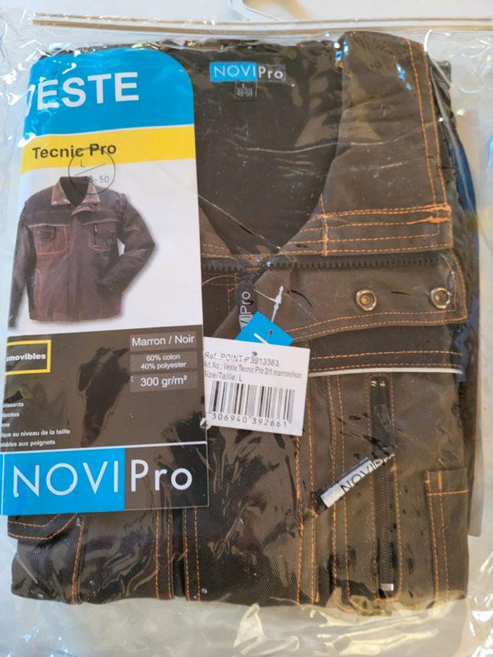 Lot de 2 vestes de travail en L Novipro neuve 🏷 - photo numéro 2