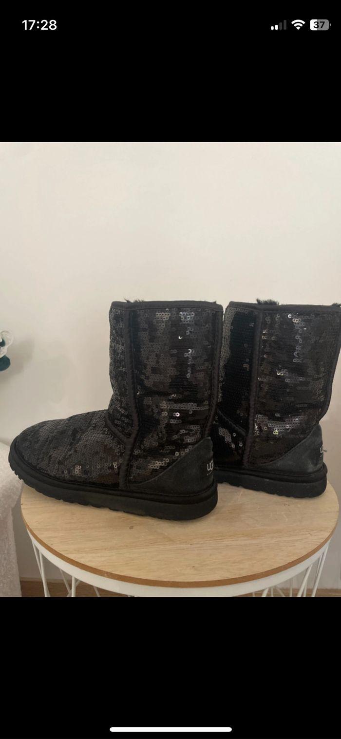 ugg noires pailletées - photo numéro 7