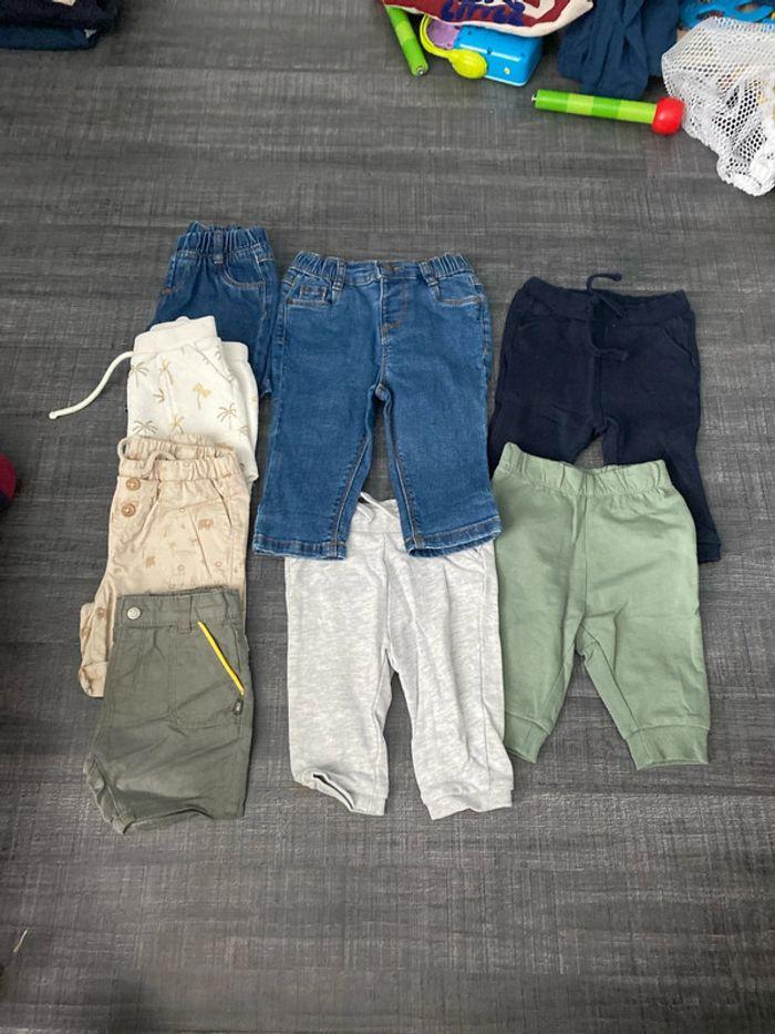 Lot pantalon/short 6 mois - photo numéro 1