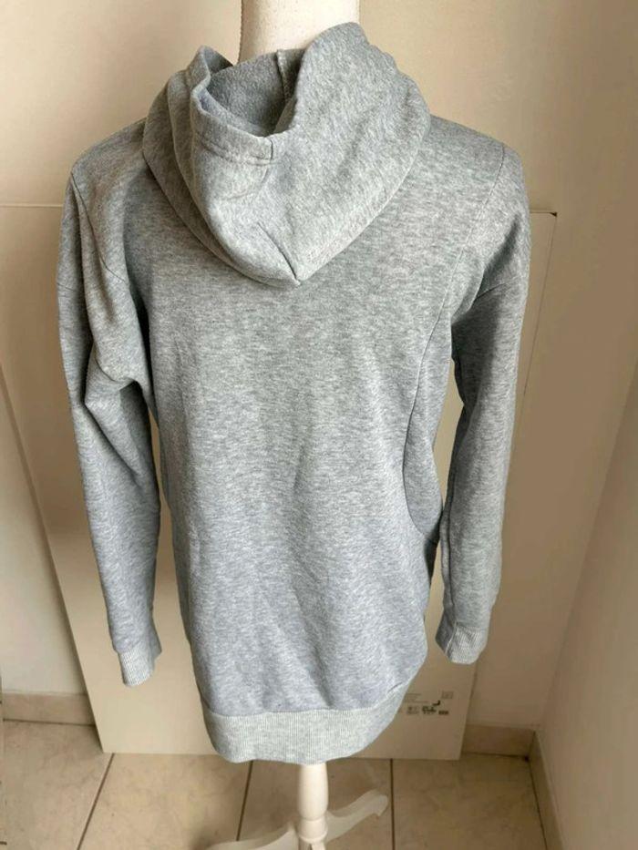 Pull gris  over  size - photo numéro 2