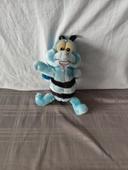 Peluche abeille bleue