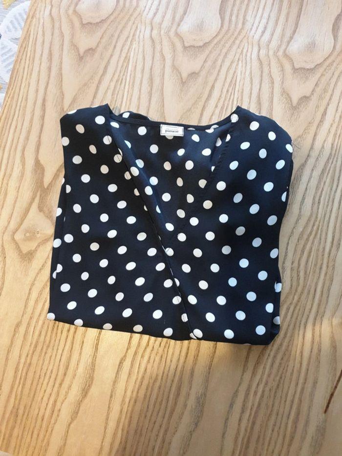 Blouse a pois fluide - photo numéro 3