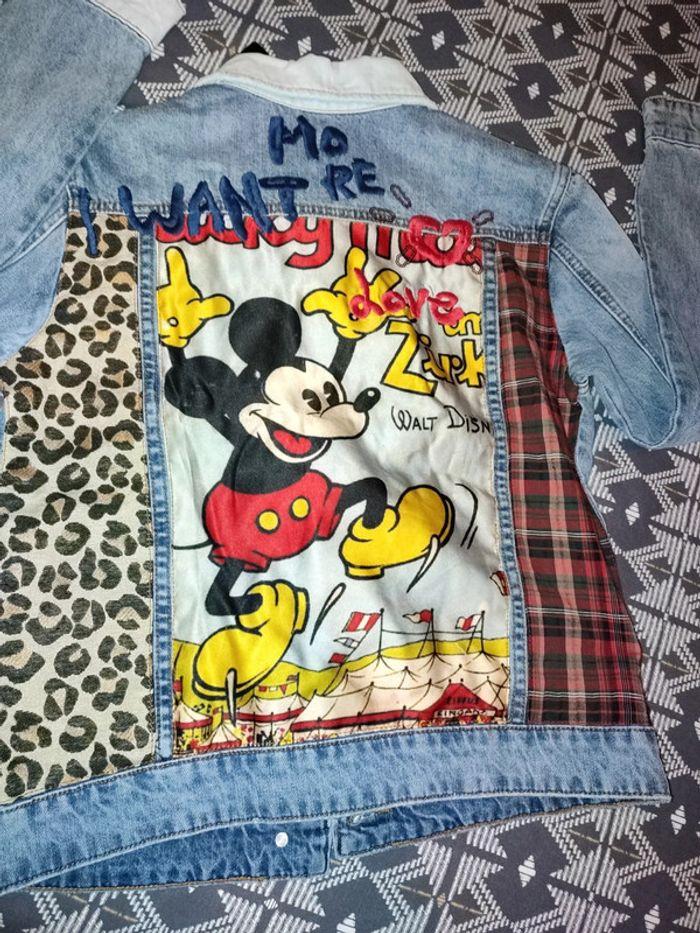 Veste en jeans Desigual Mickey Mouse XS - photo numéro 7