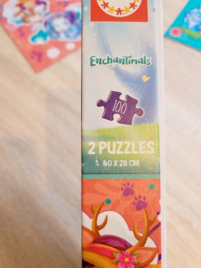 2 Beaux puzzles Enchantimals 6+ - photo numéro 8