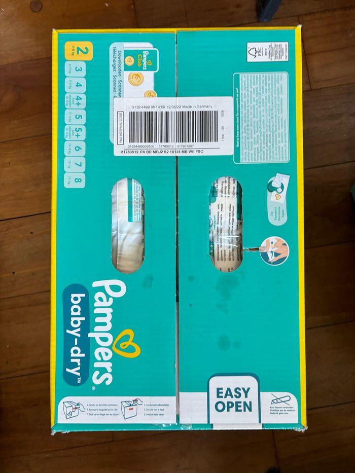 Pampers taille 2 baby dry - photo numéro 2