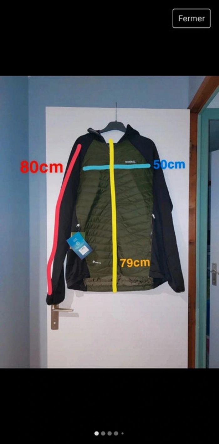 Manteau couoe vent Regetta Vert Taille 56 (XL) - photo numéro 11